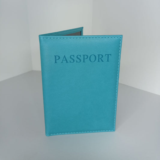 כיסוי לדרכון כחול